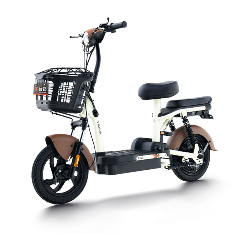 臺(tái)鈴2022新款小鋼豆電動(dòng)車48V小型電瓶車腳踏電動(dòng)自行車代步車